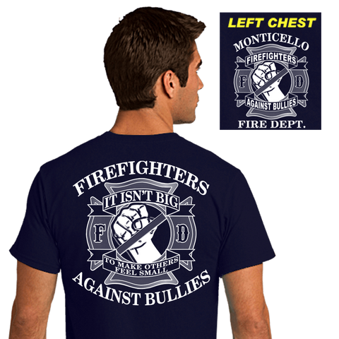 Firefighter Awareness Shirts (DD-FDBULLY), Awareness Shirts, dovedesigns.com, Dove Designst-shirts, shirts, hoodies, tee shirts, t-shirt, shirts