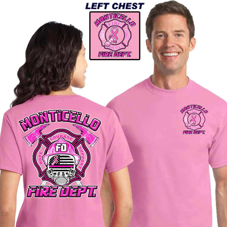 Fire pink hot sale shirt