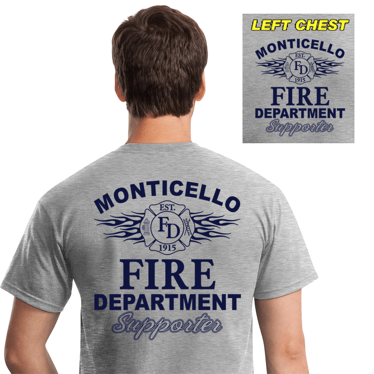Fire department online t shirts