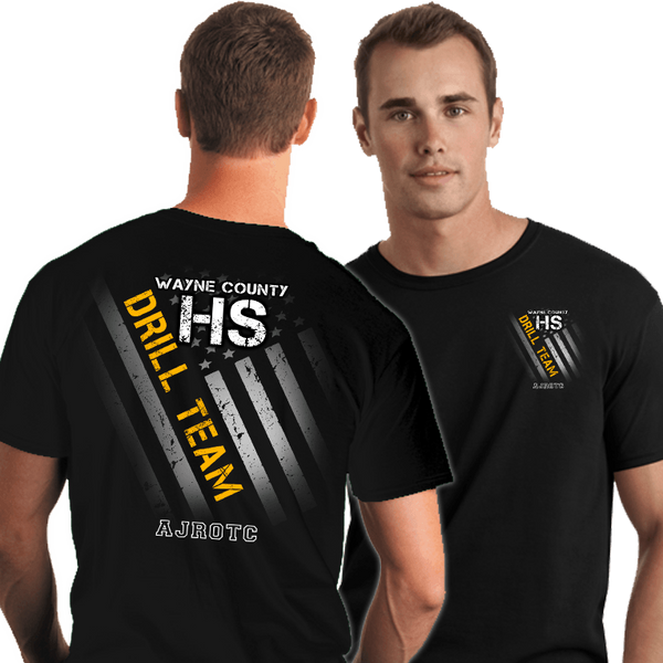 Drill Team Shirts (DD-DRILLFLAG), JROTC Shirts, dovedesigns.com, Dove Designst-shirts, shirts, hoodies, tee shirts, t-shirt, shirts