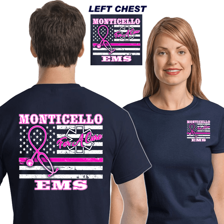 EMS For A Cure (DD-EBCFL), For A Cure, dovedesigns.com, Dove Designst-shirts, shirts, hoodies, tee shirts, t-shirt, shirts