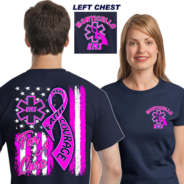 EMS For A Cure (DD-EPINK18), For A Cure, dovedesigns.com, Dove Designst-shirts, shirts, hoodies, tee shirts, t-shirt, shirts