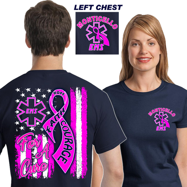 EMS For A Cure (DD-EPINK18), For A Cure, dovedesigns.com, Dove Designst-shirts, shirts, hoodies, tee shirts, t-shirt, shirts