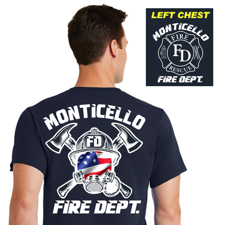 Fire Department Duty Shirts (DD-FDFLMASK) W/Free Window Decal, Duty Shirts, dovedesigns.com, Dove Designst-shirts, shirts, hoodies, tee shirts, t-shirt, shirts