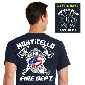 Fire Department Duty Shirts (DD-FDFLMASK) W/Free Window Decal, Duty Shirts, dovedesigns.com, Dove Designst-shirts, shirts, hoodies, tee shirts, t-shirt, shirts