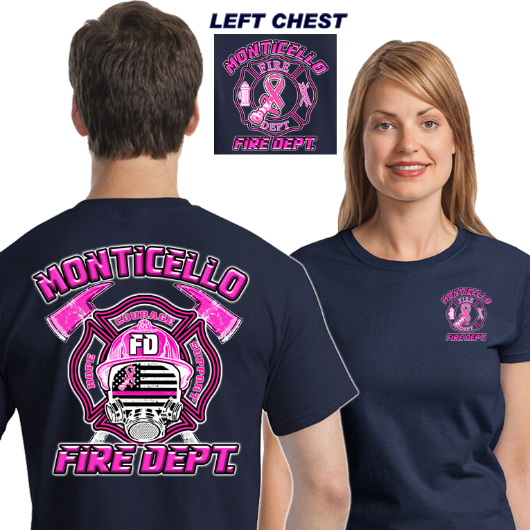 Firefighters For A Cure (DD-FDMASKBC) W/Free Window Decal