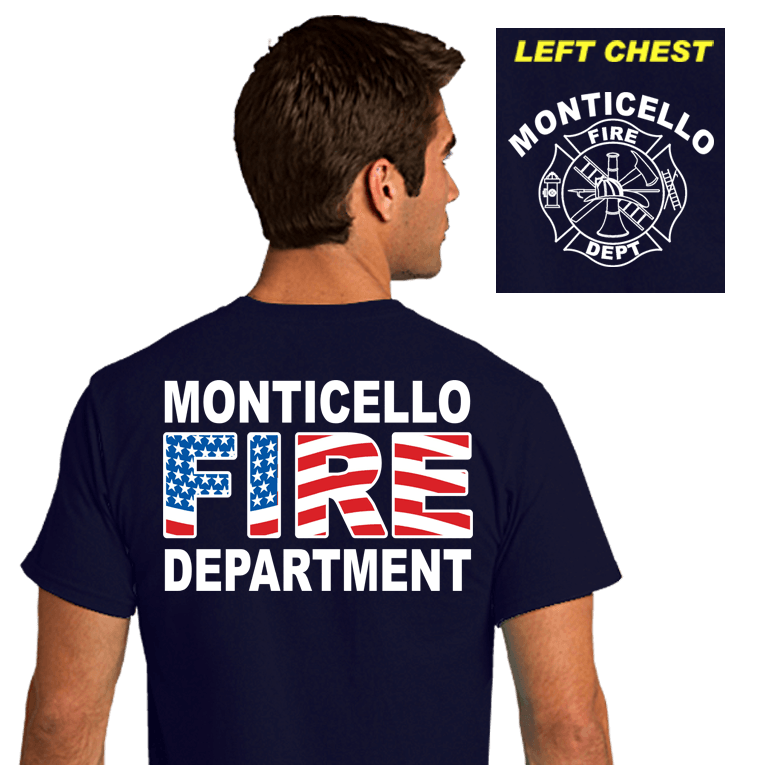 Fire Department Duty Shirts (DD-FLAG), Duty Shirts, dovedesigns.com, Dove Designst-shirts, shirts, hoodies, tee shirts, t-shirt, shirts