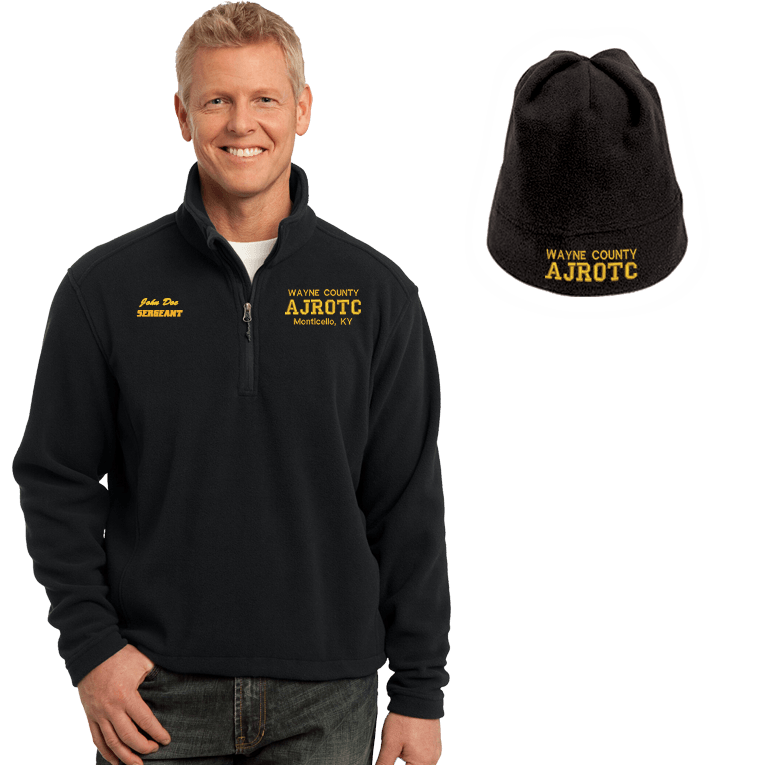 JROTC Embroidered Jacket & Beanie Combo, Embroidery, dovedesigns.com, Dove Designst-shirts, shirts, hoodies, tee shirts, t-shirt, shirts