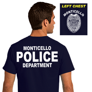 Tee shirt discount the police
