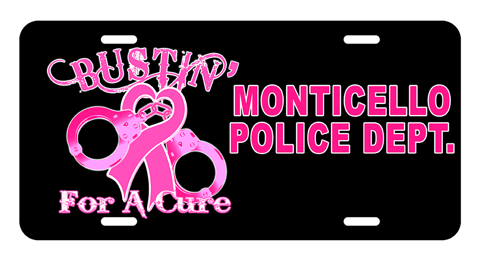 License Plate (DD-LPLAWBUST) Cops for a Cure, Signs & Decals, Signs2c, Dove Designst-shirts, shirts, hoodies, tee shirts, t-shirt, shirts