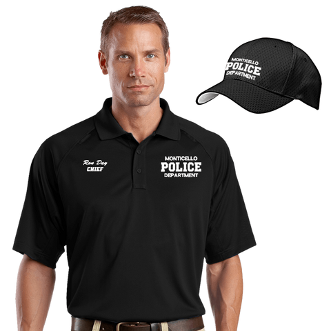 Law Enforcement Embroidered Moisture-Wicking Combo, Embroidery, dovedesigns.com, Dove Designst-shirts, shirts, hoodies, tee shirts, t-shirt, shirts