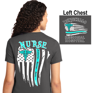 Nurse Staff Shirts Nurse Flag Shirt Dove Designs