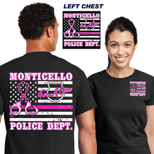 Cops For A Cure (DD-PDBCFL), For A Cure, dovedesigns.com, Dove Designst-shirts, shirts, hoodies, tee shirts, t-shirt, shirts