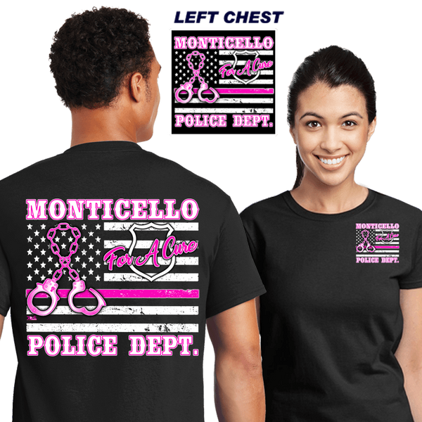 Cops for a Cure (DD-PDBCFL) (12 piece min.), For A Cure, dovedesigns.com, Dove Designst-shirts, shirts, hoodies, tee shirts, t-shirt, shirts