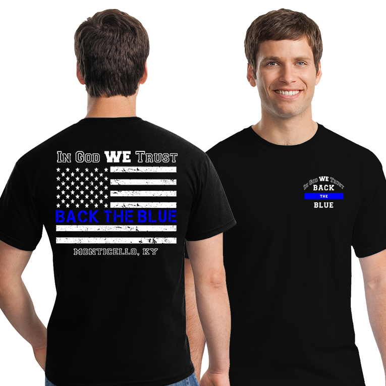 Back the Blue (DD-BTB) 24 Pc. Min., Awareness Shirts, dovedesigns.com, Dove Designst-shirts, shirts, hoodies, tee shirts, t-shirt, shirts