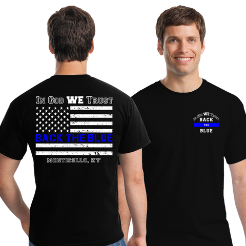 Back the Blue (DD-BTB) 24 Pc. Min., Awareness Shirts, dovedesigns.com, Dove Designst-shirts, shirts, hoodies, tee shirts, t-shirt, shirts