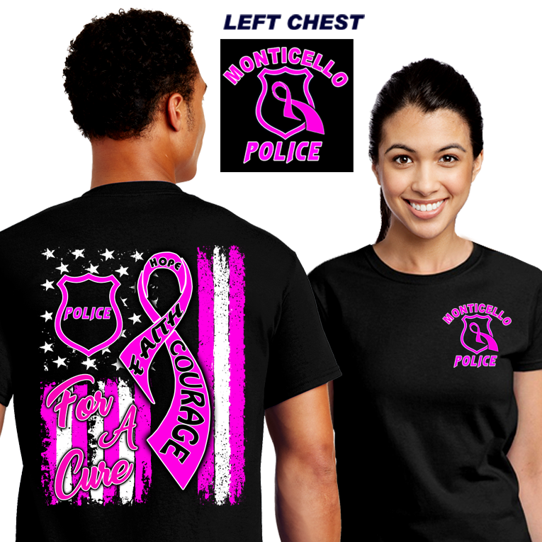 Cops For A Cure (DD-PDPINK18), For A Cure, dovedesigns.com, Dove Designst-shirts, shirts, hoodies, tee shirts, t-shirt, shirts