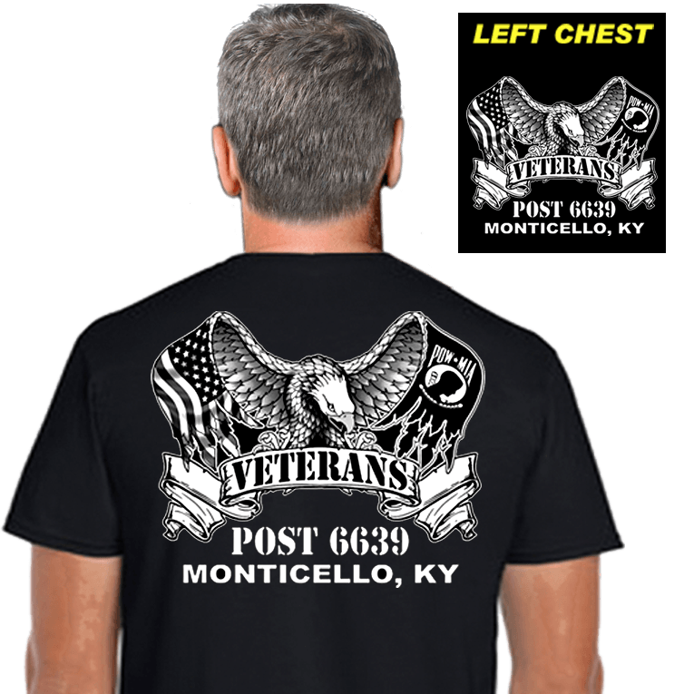 Veterans Post Shirts (DD-POST2) Black, Post Shirts, dovedesigns.com, Dove Designst-shirts, shirts, hoodies, tee shirts, t-shirt, shirts