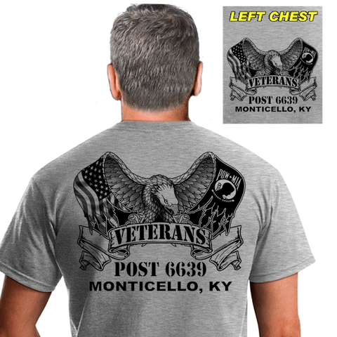 Veterans Post Shirts (DD-POST2) Gray, Post Shirts, dovedesigns.com, Dove Designst-shirts, shirts, hoodies, tee shirts, t-shirt, shirts