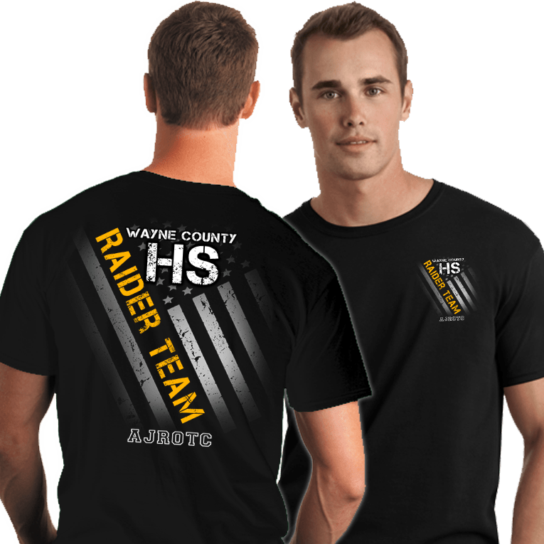 Raider Team Shirts (DD-RAIDFLAG), JROTC Shirts, dovedesigns.com, Dove Designst-shirts, shirts, hoodies, tee shirts, t-shirt, shirts