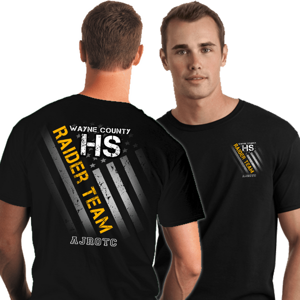 Raider Team Shirts (DD-RAIDFLAG), JROTC Shirts, dovedesigns.com, Dove Designst-shirts, shirts, hoodies, tee shirts, t-shirt, shirts