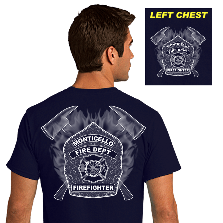 Fire Department Duty Shirts (DD-SHIELD), Duty Shirts, dovedesigns.com, Dove Designst-shirts, shirts, hoodies, tee shirts, t-shirt, shirts