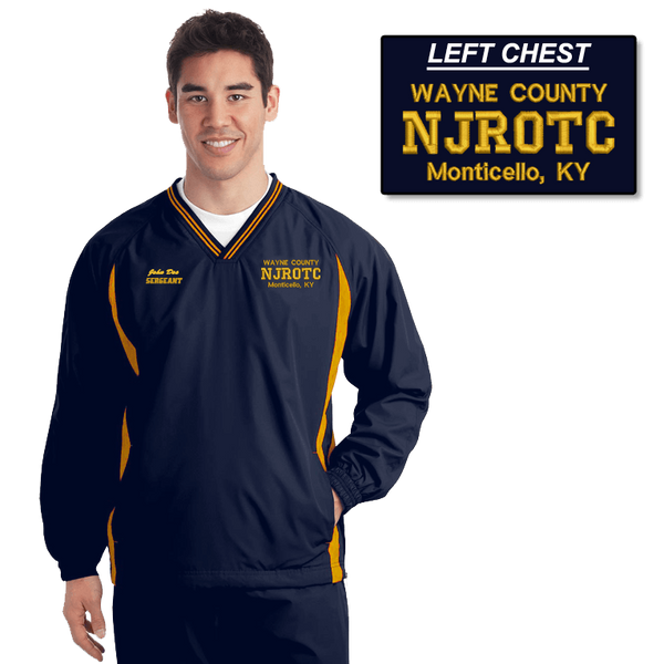 JROTC Embroidered Windbreaker (DD-WBJROTC), Embroidery, dovedesigns.com, Dove Designst-shirts, shirts, hoodies, tee shirts, t-shirt, shirts