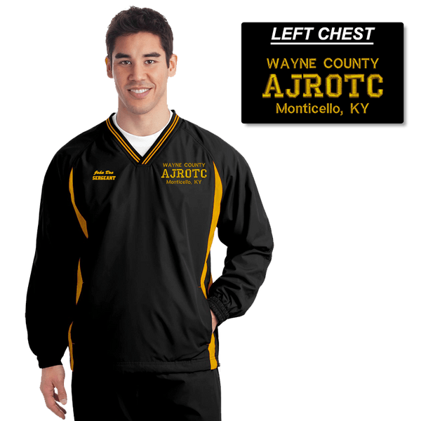 JROTC Embroidered Windbreaker (DD-WBJROTC), Embroidery, dovedesigns.com, Dove Designst-shirts, shirts, hoodies, tee shirts, t-shirt, shirts