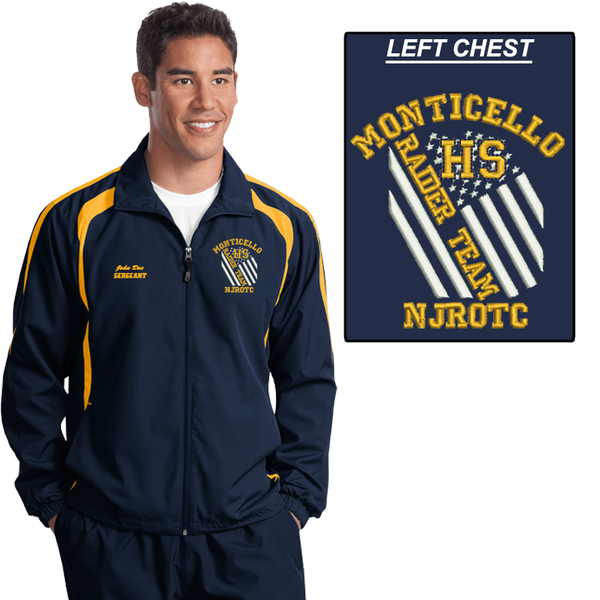 JROTC Embroidered RAIDER TEAM Wind Jacket (DD-WJRAIDFL), Embroidery, dovedesigns.com, Dove Designst-shirts, shirts, hoodies, tee shirts, t-shirt, shirts