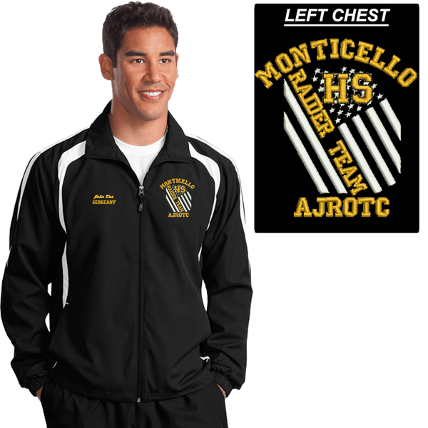 JROTC Embroidered RAIDER TEAM Wind Jacket (DD-WJRAIDFL), Embroidery, dovedesigns.com, Dove Designst-shirts, shirts, hoodies, tee shirts, t-shirt, shirts