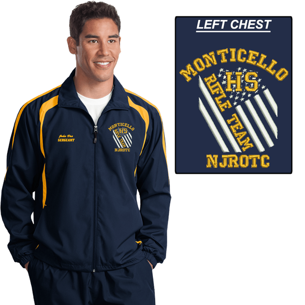 JROTC Embroidered RIFLE TEAM Wind Jacket (DD-WJRIFLEFL) SOLD SEPARATELY, Embroidery, dovedesigns.com, Dove Designst-shirts, shirts, hoodies, tee shirts, t-shirt, shirts