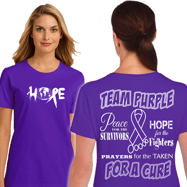 Personalized Free (DD-TEAMPURPLE), Awareness Shirts, dovedesigns.com, Dove Designst-shirts, shirts, hoodies, tee shirts, t-shirt, shirts